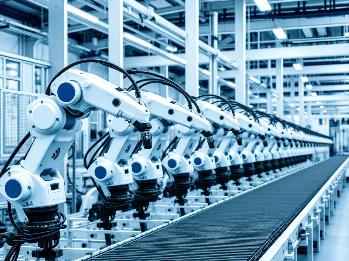 Robotics adoption in modern production lines